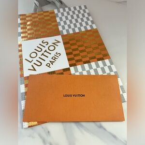 AUTHENTIC  Louis Vuitton 2022 Holiday Lego Gift Shopping Bag